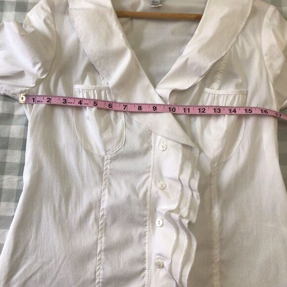 JOSEPH Ribkoff white blouse size 12 - Picture 10 of 15